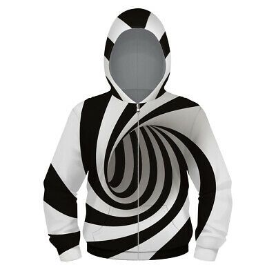 Photo 1 of Children's Optical Illusion Hoodie Med