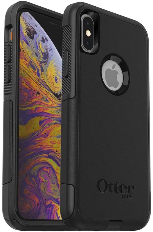 Photo 1 of OTTERBOX COMMUTER SERIES Case for iPhone Xs & iPhone X - Retail Packaging - BLACK