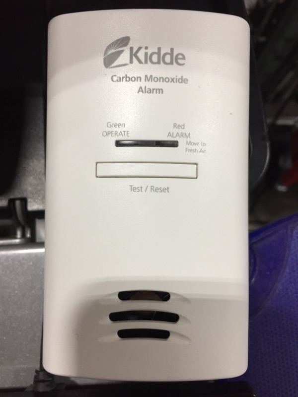 Photo 2 of Kidde Tamper Resistant Plug-In Carbon Monoxide Detector Alarm with Battery Backup Model KNCOB-DP2