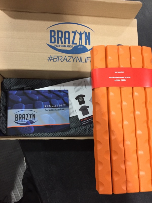 Photo 2 of Brazyn Morph Foam Roller - for Home, Gym, Office, Travel, Athletes - Collapsible & Lightweight Roller for Trigger Point Massage, Myofascial Release (Alpha Series (Deep Tissue) - Sunset Orange)