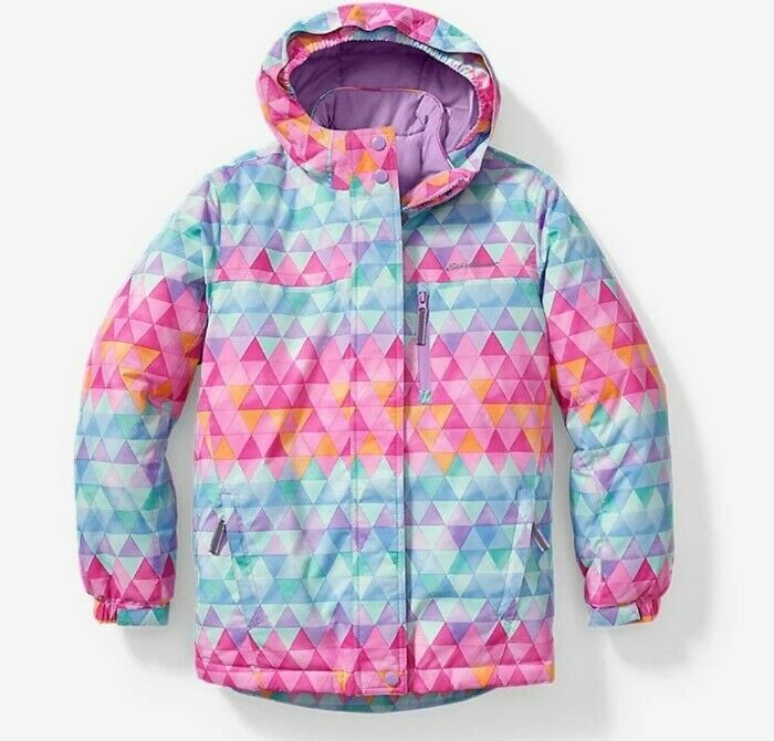 Photo 1 of Eddie Bauer - Girls' Powder Search 3-in-1 Jacket - Multi-colored Medium 10-12