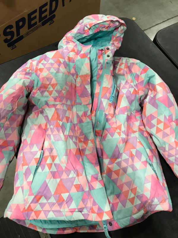 Photo 2 of Eddie Bauer - Girls' Powder Search 3-in-1 Jacket - Multi-colored Medium 10-12