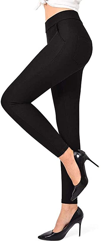 Photo 1 of ginasy black yoga pants with pockets 3xl