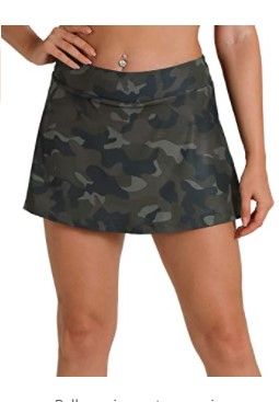 Photo 1 of icyzone Athletic Skirts for Women - Workout Running Golf Tennis Skort with Pockets size medium