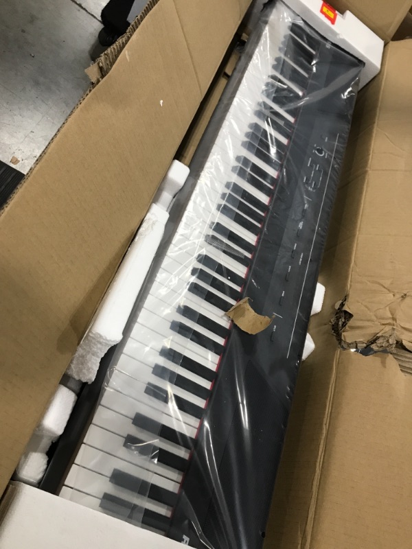 Photo 2 of Alesis Recital 88-Key Beginner Digital Piano with Full-Size Semi-Weighted Keys and Power Supply