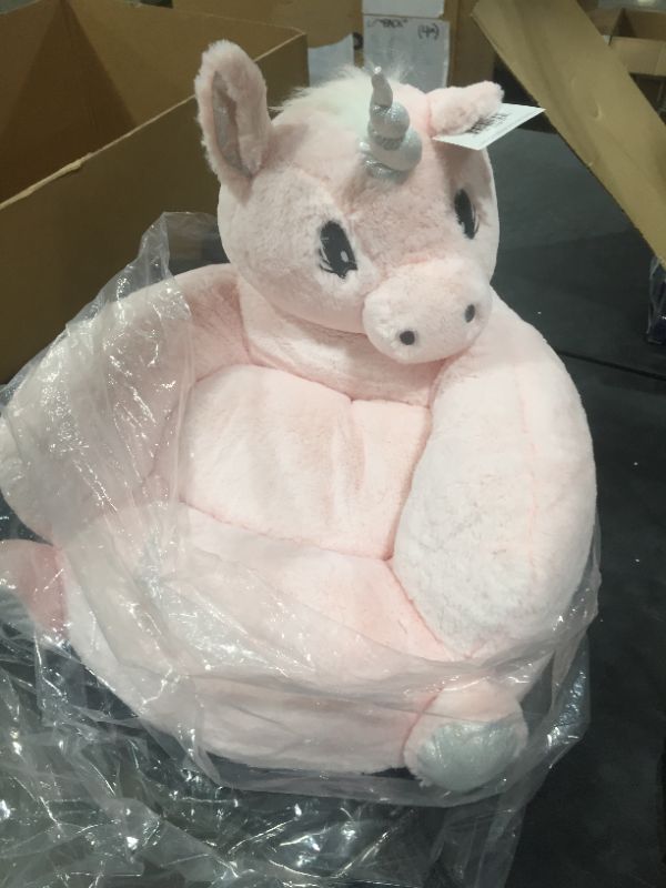 Photo 2 of Trend Lab Kids Plush Unicorn Chair, One Size , Pink
