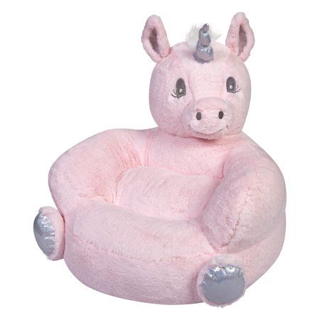 Photo 1 of Trend Lab Kids Plush Unicorn Chair, One Size , Pink
