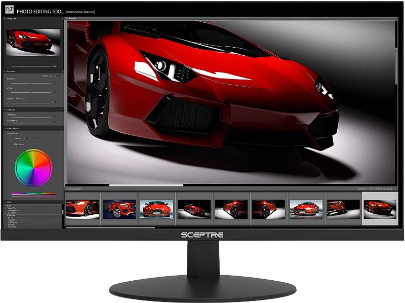 Photo 1 of SCEPTRE E205W-16003R 20' (Actual Szie 19.5') HD+ 1600 X 900 5ms (GTG) up to 75Hz VGA 2xHDMI Built-in Speakers Backlit LED LCD Monitor
