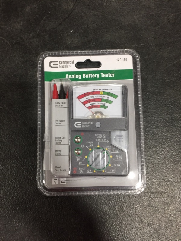 Photo 2 of Analog Battery Tester
