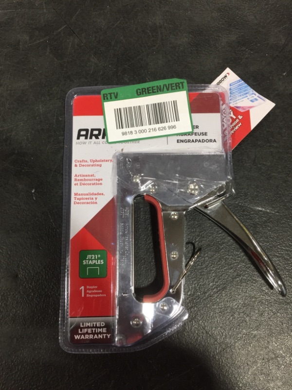 Photo 2 of Arrow JT27 Economy Light Duty Staple Gun