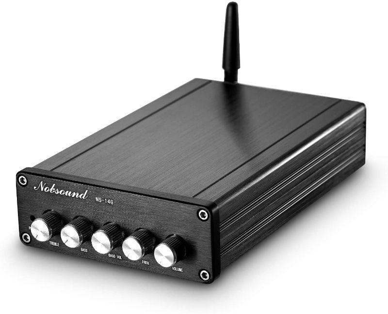 Photo 1 of HiFi 2.1 Channel Bluetooth 5.0 Power Amplifier Digital Stereo Audio Subwoofer Amp Nobsousnd NS-14G
