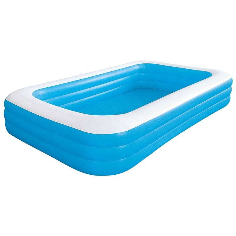 Photo 1 of JILONG SMALL INFLATABLE POOL BLUE WHITE, 3.5 FEET LENGTH