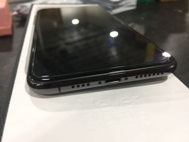 Photo 3 of IPHONE XS MAX, BLACK, ITUNES LOCKED, 6.4 INCH SCREEN, SCREEN PROTECTOR INSTALLED PARTS ONLY