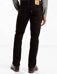 Photo 1 of Levi's Men's 501 Original Mid Rise Regular Fit Straight Leg Jeans - Black, 34W X 32L