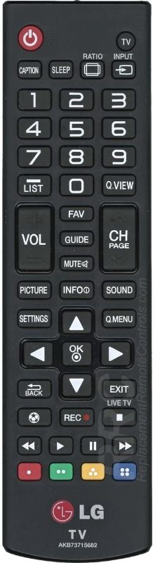 Photo 1 of AKB73715682 Home Electronics Remote Control, PACK OF 2