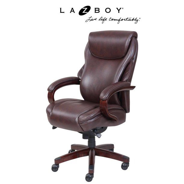 Photo 1 of La-Z-Boy Hyland Executive Office Chair - Coffee