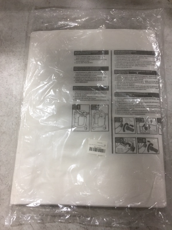 Photo 2 of 3 PACK VACUUM FILTER BAGS, 10-14 GALLONS, VF2005. 