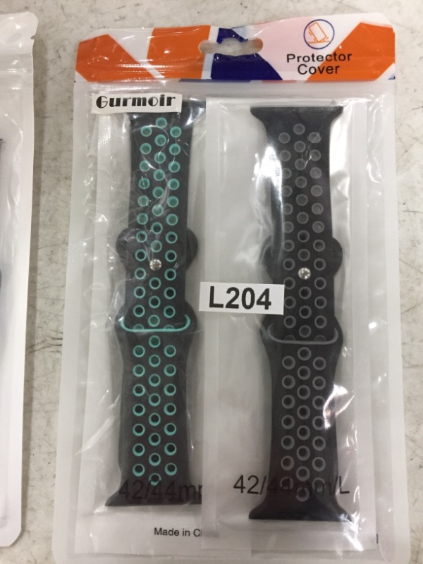 Photo 2 of VARIOUS WATCH BANDS FOR SMART WATCHES. LOT OF 2 PACKAGES. 5 TOTAL.