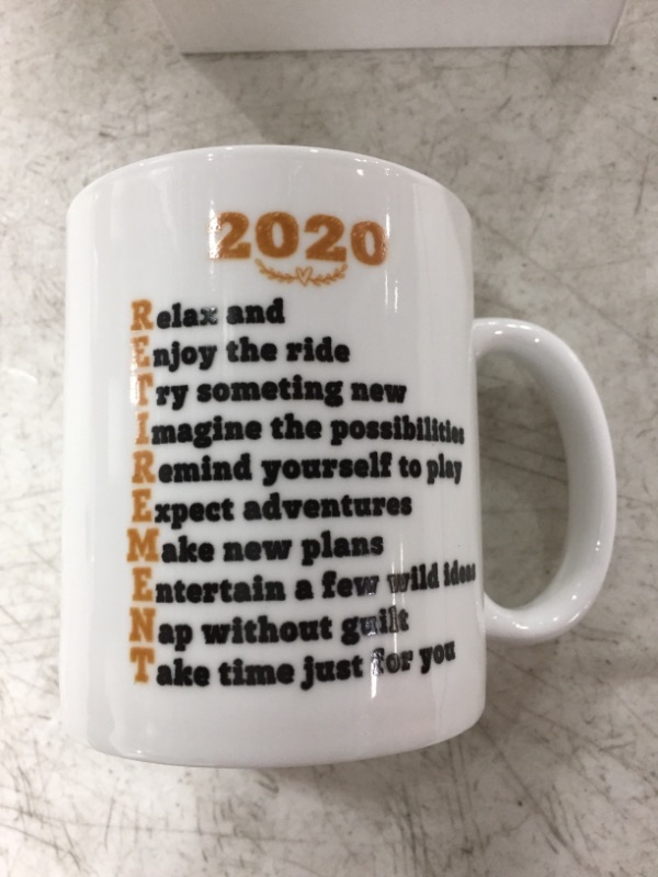 Photo 1 of 2020 RETIREMENT COFFEE MUG. 