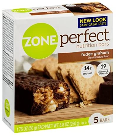 Photo 1 of Zone Perfect Nutrition Bars Fudge Graham - 5 CT. BEST BY MAR. 2022.
