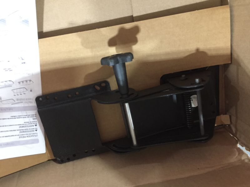 Photo 1 of 3M Under Desk Keyboard Tray, Turn Knob to Adjust Height and Tilt to Enhance Comfort and Ergonomics, Sturdy Tray with Gel Wrist Rest and Precise Mouse Pad, Stores Under Desk, 17" Track, Black (AKT60LE)
