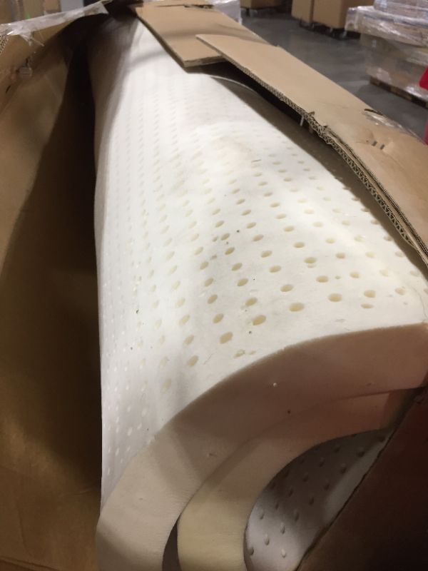 Photo 2 of  Natural Latex Mattress Topper - Soft - 2 Inch - Queen Size