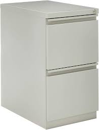 Photo 1 of Lorell LLR49531 Mobile File Pedestal, Light Gray
