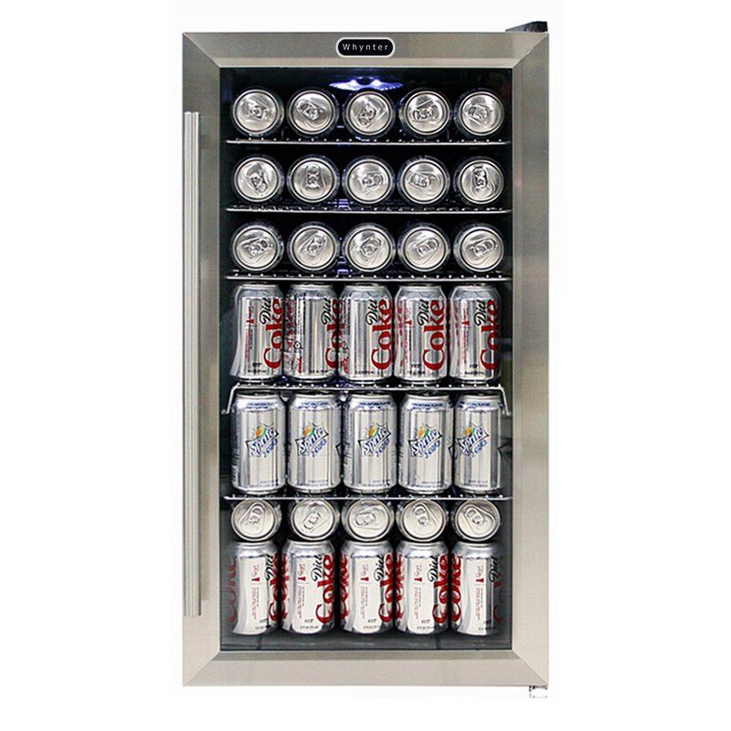 Photo 1 of Whynter 120 Cans (12 oz.) Beverage Refrigerator (Part number: BR-130SB)
