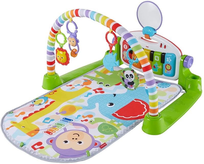 Photo 1 of Fisher-Price Deluxe Kick 'n Play Piano Gym, Green, Gender Neutral 

