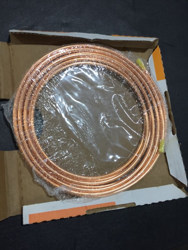 Photo 2 of 1/4 in. x 20 ft. Soft Copper Refrigeration Coil Tubing