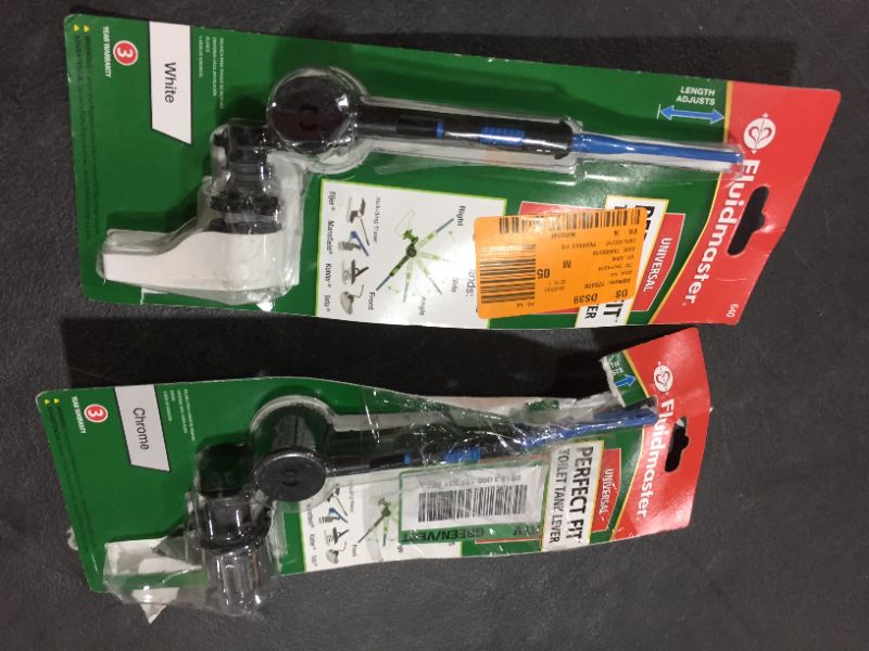 Photo 1 of Perfect Fit Universal Toilet Tank Lever in Chrome--- 2 APCK