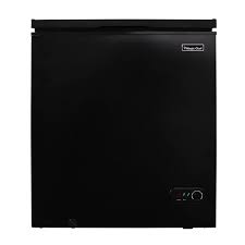 Photo 1 of 5.0 cu. ft. Chest Freezer in Black
