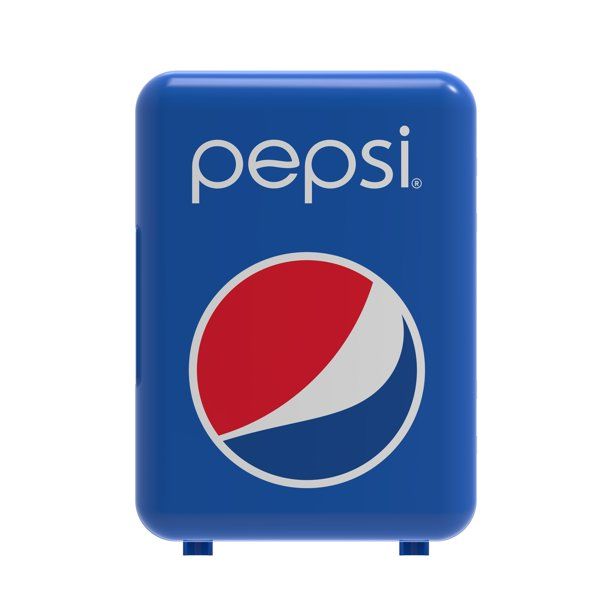 Photo 1 of Pepsi Portable 6-can Mini Fridge, MIS133PEP, Blue