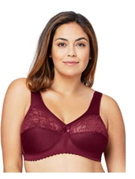 Photo 1 of Glamorise Women's Full Figure Plus Size MagicLift Original Wirefree Support Bra #1000 Size 36D