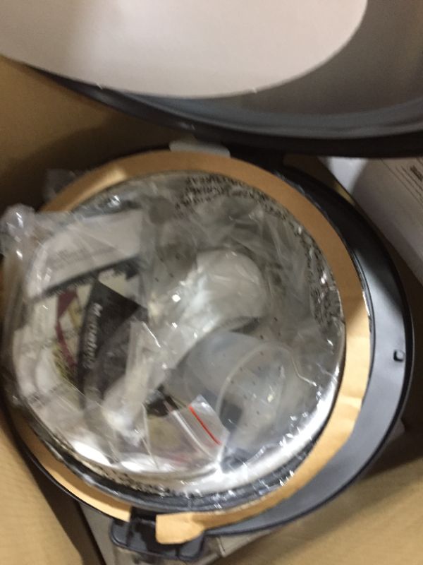 Photo 1 of Aroma Professional 20-Cup (Cooked), 5Qt. SmartCarb™ Cool-Touch Stainless Steel Rice Cooker & Multicooker, Nonstick Inner Pot and Steam Tray Included, Black (ARC-1120SBL)