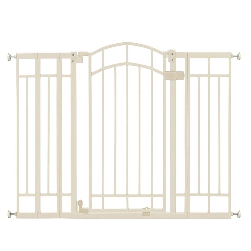Photo 1 of Summer Multi-Use Deco Extra Tall Walk-Thru Gate, Beige (28.5 - 48 Inch)
