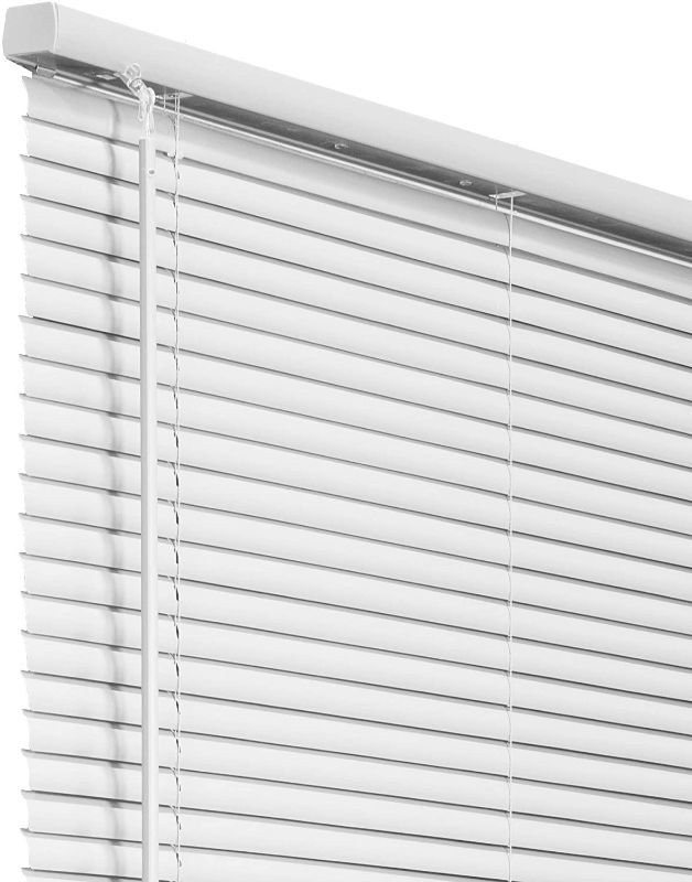 Photo 1 of CHICOLOGY Blinds for Windows , Mini Blinds , Window Blinds , Door Blinds , Blinds & Shades , Camper Blinds , Mini Blinds for Windows , Horizontal Window Blinds , White , 70"W X 48"H
