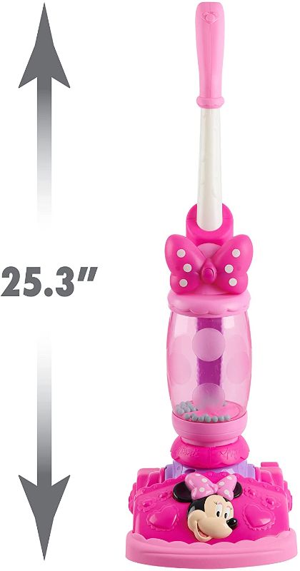 Photo 1 of Minnie Mouse Disney Junior Twinkle Bows Play Vacuum with Lights and Realistic Sounds, Amazon Exclusive, by Just Play
