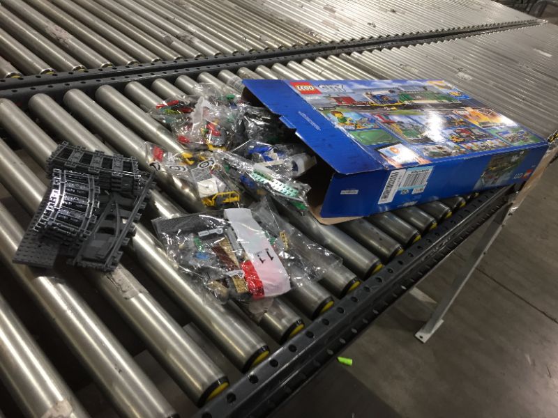 Photo 2 of LEGO City Cargo Train Exclusive 60198 Remote Control Train Building Set with Tracks for Kids(1226 Pieces)
