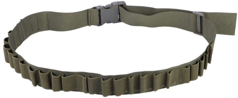 Photo 1 of Ammo Holder Belt,Military Shotgun Shell Bandolier Belt Cartridge Carrier Bullet Ammo Holder Shooting Accessory
