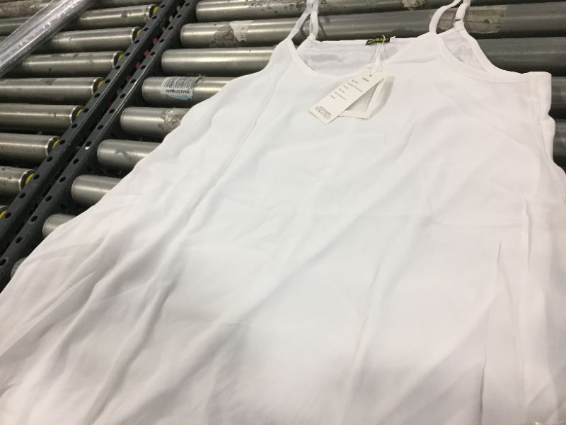 Photo 1 of Mixmax Womens Maxi Dress Casual Summer Long Boho Beach Sundress XL Size. White.
