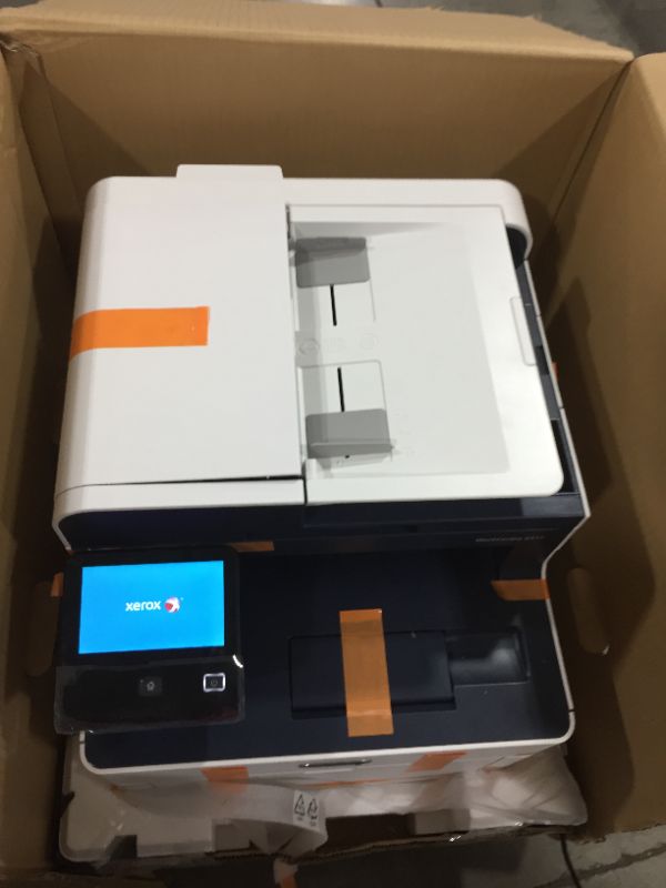 Photo 1 of Xerox All-in-One Color Laser Printer. White