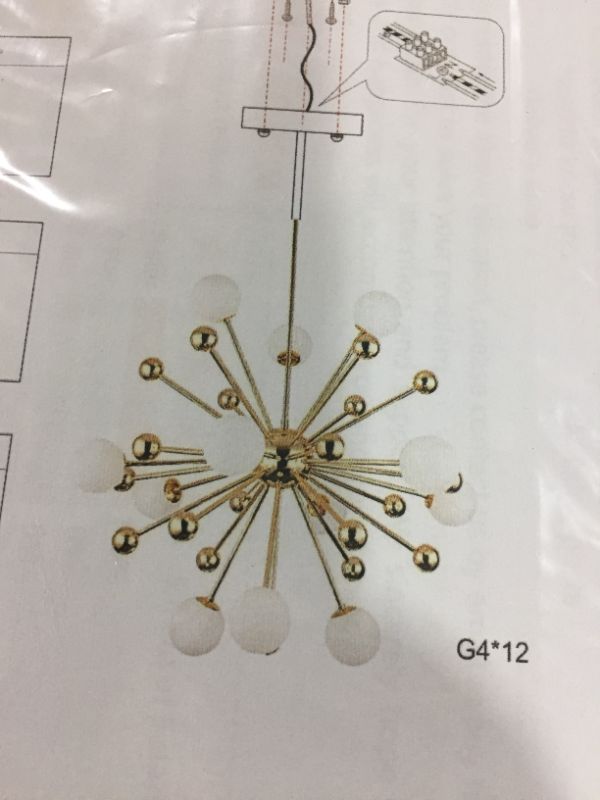 Photo 1 of Bokt 12 Light Chandelier 