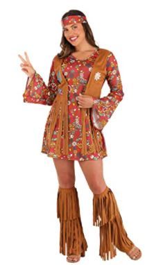 Photo 1 of Fun World Peace & Love Hippie Adult Costume, Medium