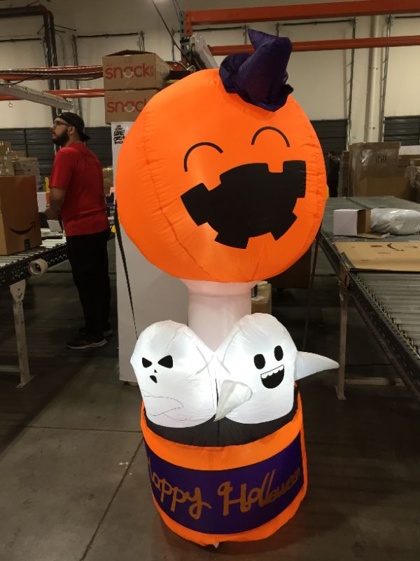 Photo 1 of  5 FT Height Halloween Inflatables Outdoor Built-in for Holiday/Party/Yard/Garden
