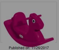 Photo 1 of Little Tikes Rocking Horse Magenta » only $17.99
