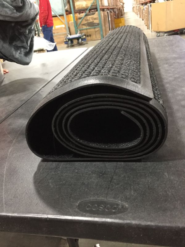 Photo 1 of 94x48 Black Out Door Rug 