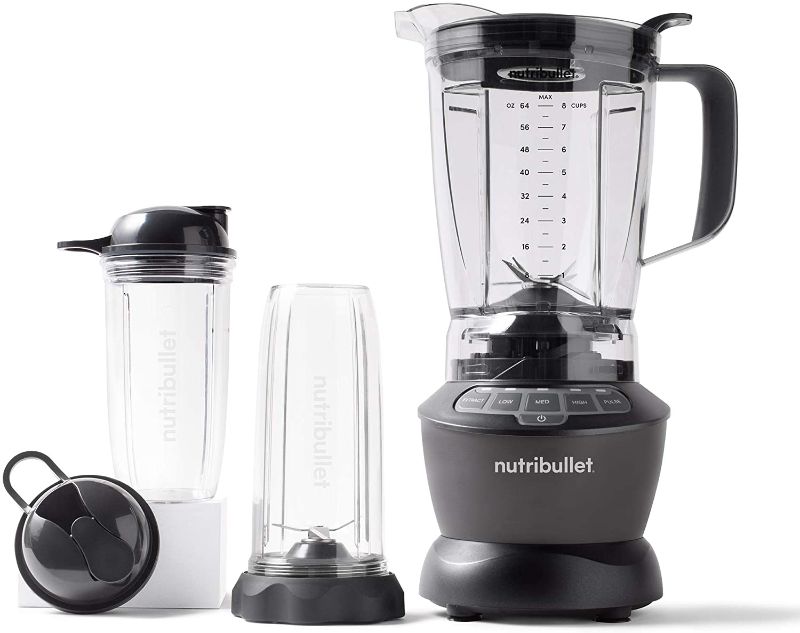 Photo 1 of NutriBullet ZNBF30500Z Blender Combo 1200 Watt, 1200W, Dark Gray
