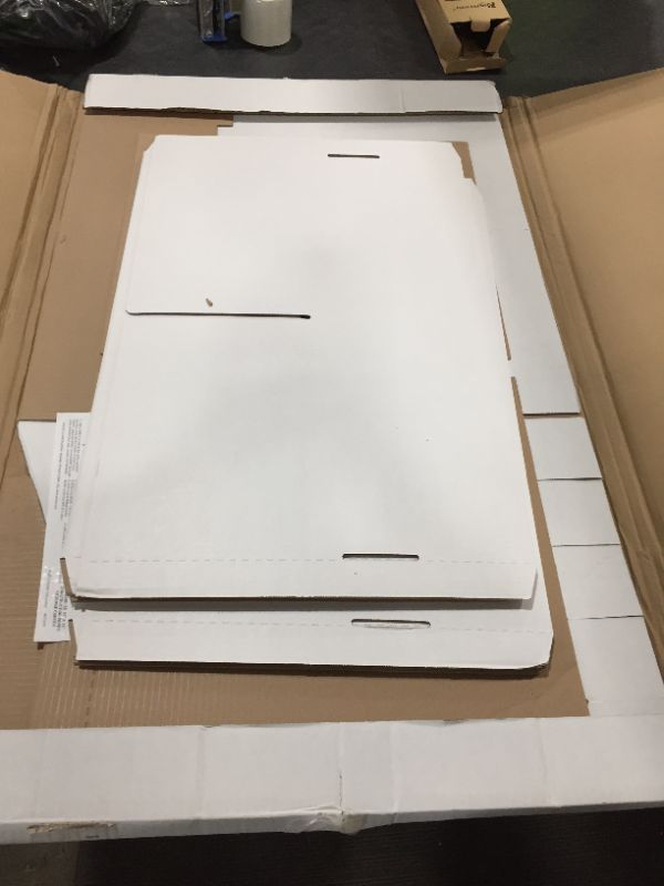 Photo 2 of Classroom Keepers 12" x 18" Construction Paper Storage, 10-Slot, White, 16-7/8"H x 26-7/8"W x 18-1/2"D, 1 Piece
