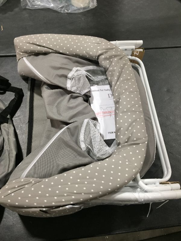 Photo 2 of Dream On Me Traveler Portable Bassinet - Gray